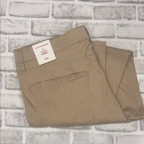 Lucky Brand Other - Lucky Brand 410 Athletic Straight Men's Khaki Chinos